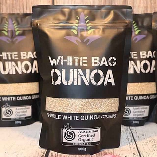 Hạt Diêm mạch Úc Organic White Quinoa