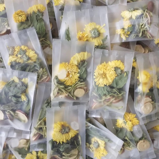Set 5 gói trà teatox mix sẵn