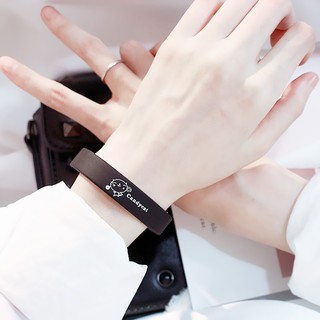 (Giá sỉ) Vòng tay silicon CanDyCat phong cách Hàn
