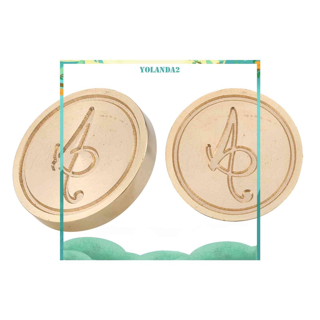 Con Dấu Đóng Sáp Niêm Phong Thiệp Cưới Bằng Đồng Thau 30mm