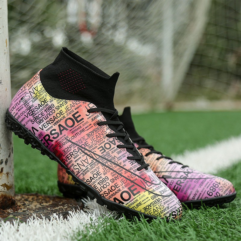 Giày đá bóng futsal TF mới 2021 size 35-47 cao cấp