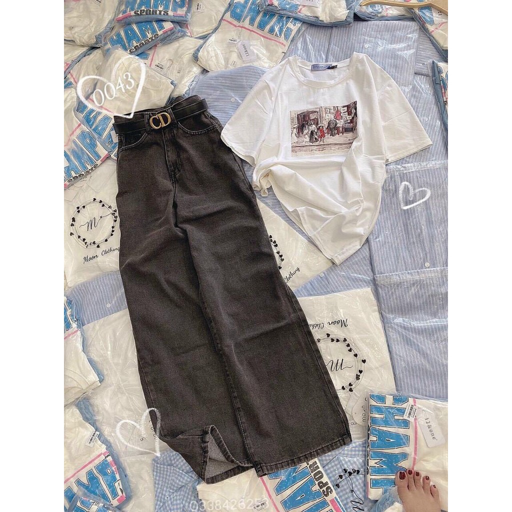 ☀️QUẦN BAGGY JEANS ỐNG SUÔNG💯