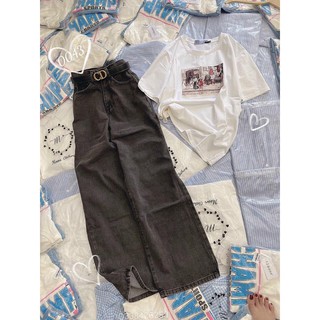 ☀️quần baggy jeans ống suông💯
