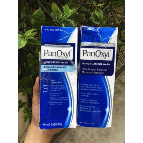 Sữa rửa mặt PanOxyl Benzoyl Peroxide