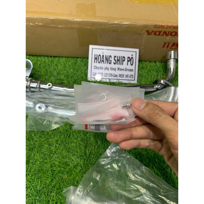 Vỉ cổ pô và ốc cổ pô chính hãng Honda