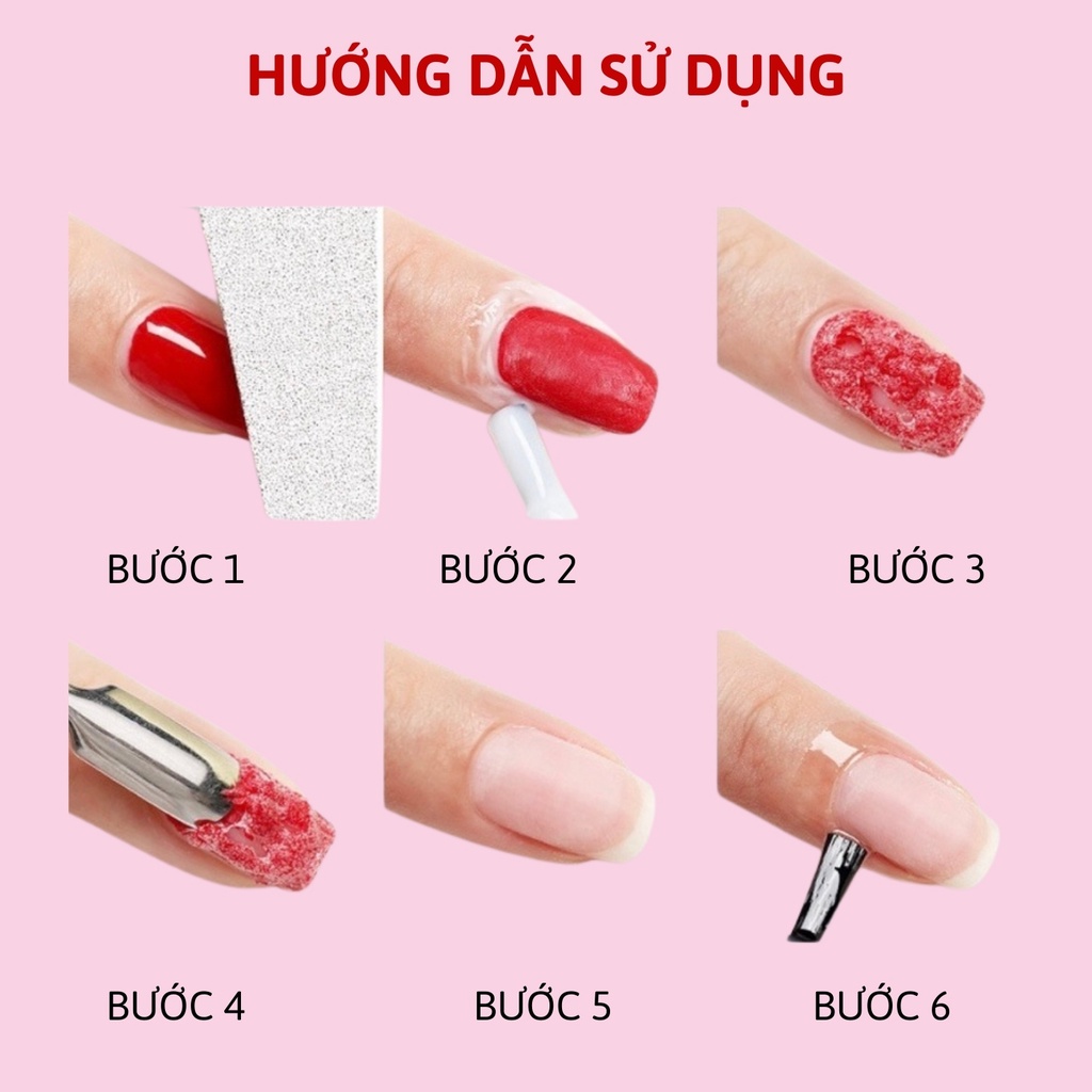 Nước phá gel lạnh Coco không nóng tay 15ml