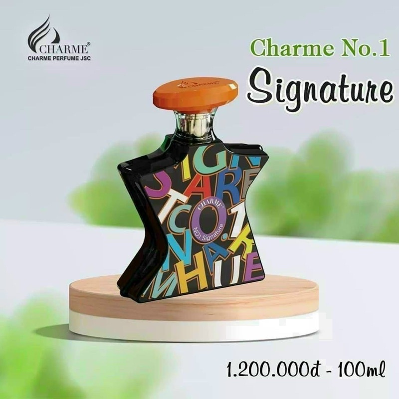 Nước hoa no.1 signature 100ml hàng chính hãng 100%