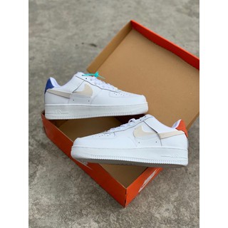 Giầy foce trắng gót hai màu 1:1 ( full box + free ship )