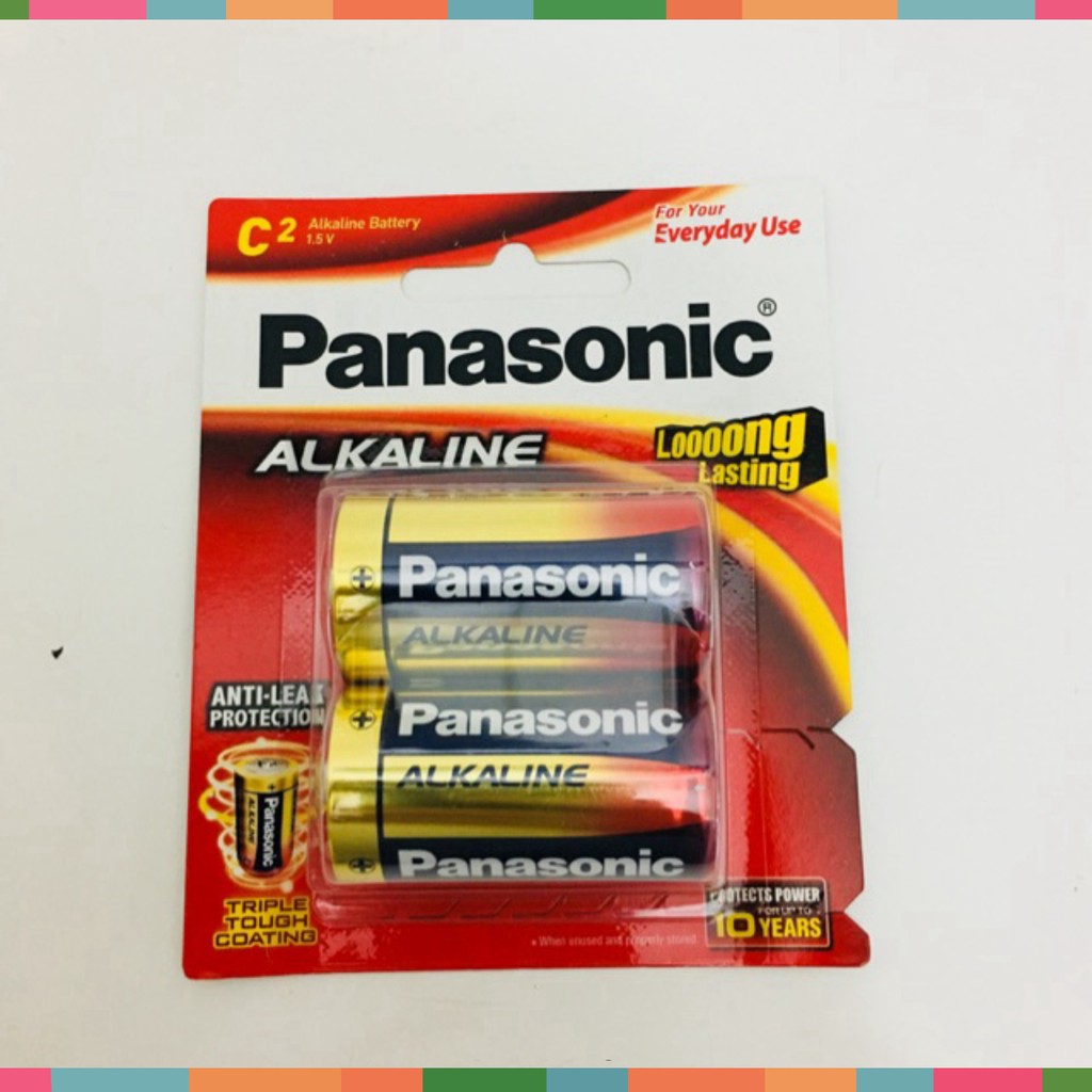 Pin Trung Alkaline Panasonic CC LR14T/2B