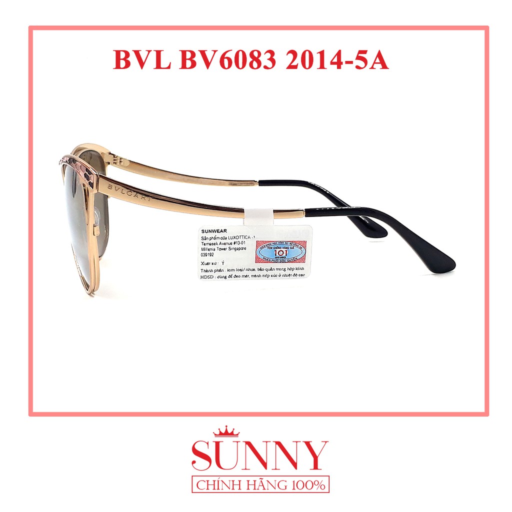 Kính mát BVL BV6083 - sp chính hãng Italia , bảo hành toàn quốc