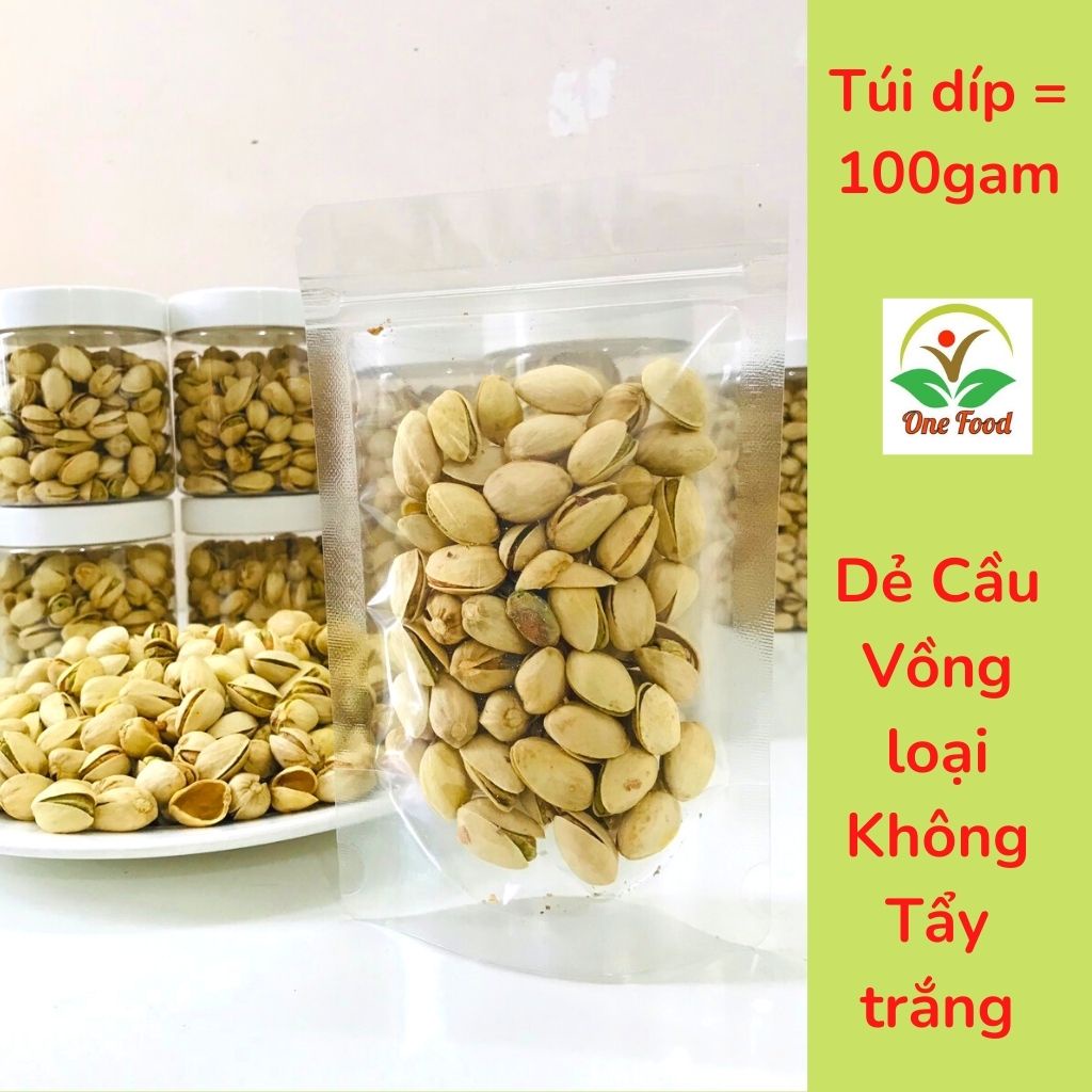 100gam Hạt Dẻ Cười Cầu Vồng Không Tẩy Trắng, hạt giẻ cười Loại 1, Đồ Ăn Vặt, Onefood68