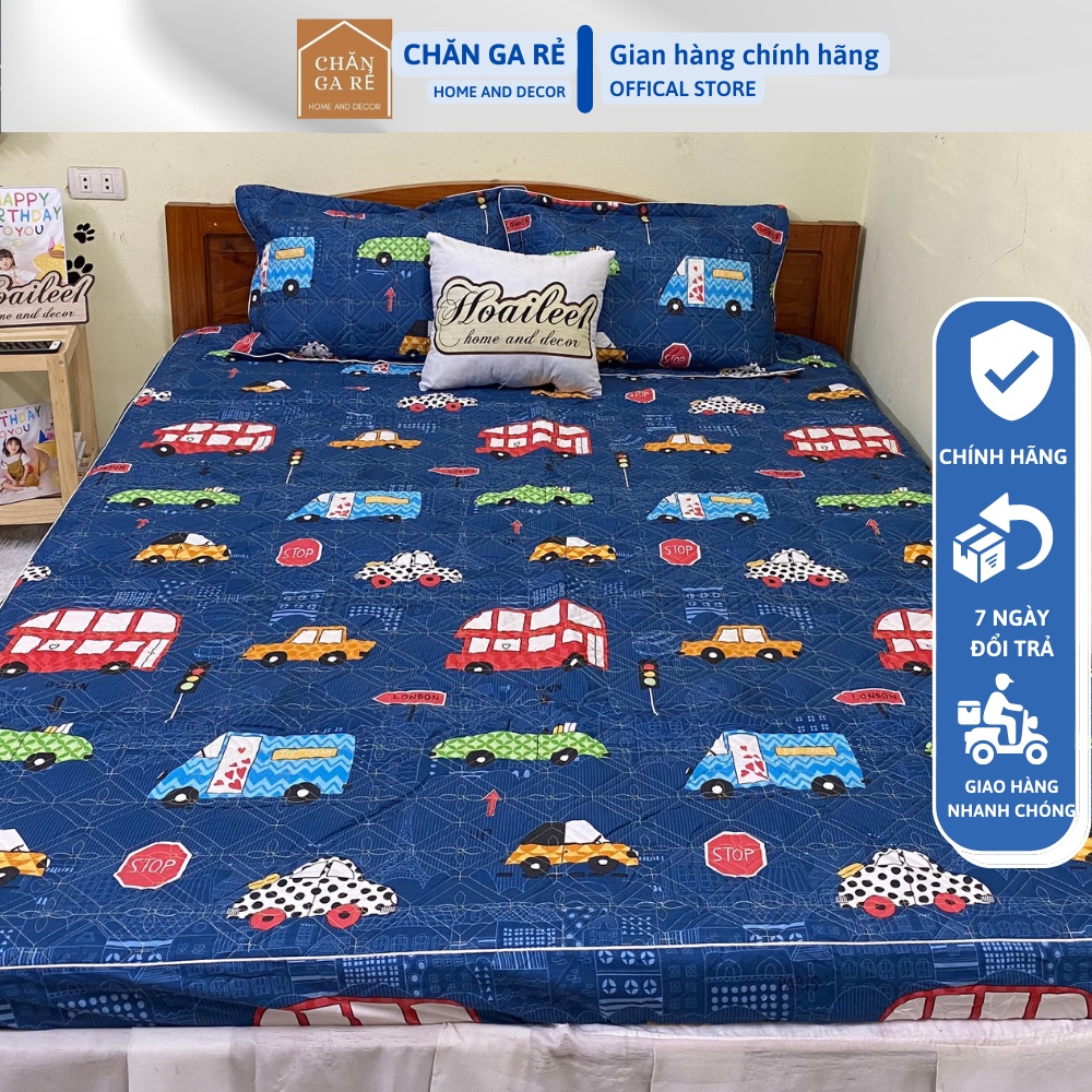 Ga chun ga trải giường [FREE SHIP] ga trần bông nhiều kích thước m6 m8 2m2