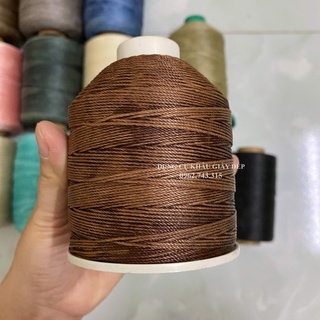 XẢ KHO CHỈ SÁP KHÂU GIÀY CHỐNG NƯỚC (TẶNG KÈM KIM MÓC KHÂU)