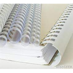 Gáy lò xo nhựa 6,8,10,12mm Đài Loan
