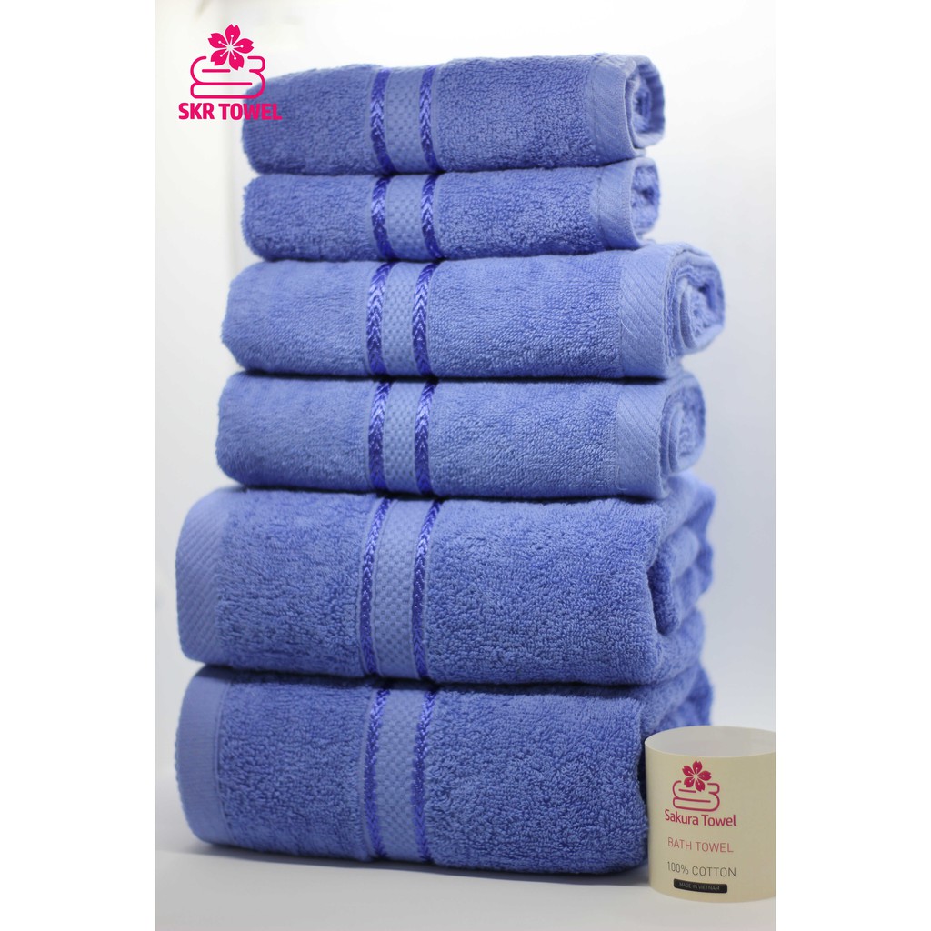 ⭐⭐⭐⭐⭐ COMBO 6 KHĂN XUẤT KHẨU NHẬT CAO CẤP 100% COTTON