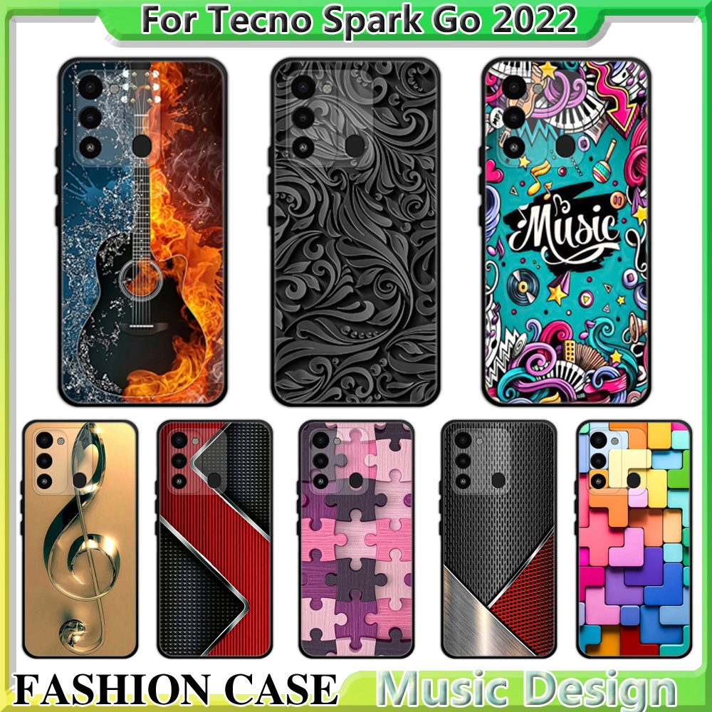 Ốp Lưng Điện Thoại Thời Trang Dành Cho Tecno Spark Go 2022