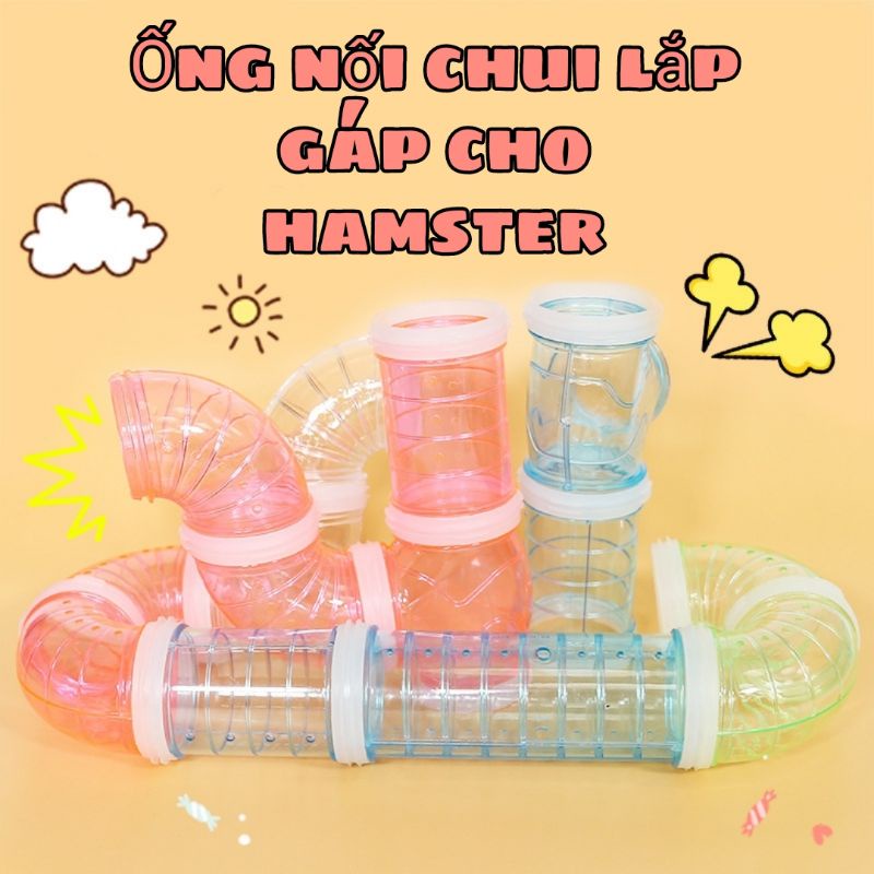 Bộ ống nối nhựa lắp gáp cho thú cưng nhỏ