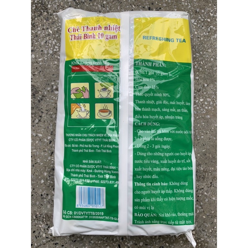 Chè Thanh Nhiệt Thái Bình 10 gói - ĐTĐ