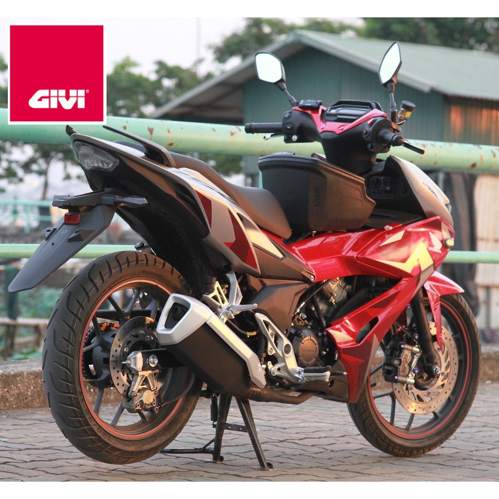 Thùng Giữa Givi G10N Monolock 7.5L tặng kèm Pát Honda Winner X