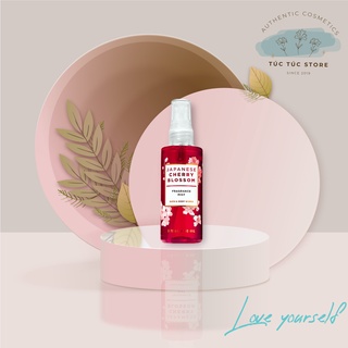 Mini - Japanese Cherry Blossom - Xịt Thơm Toàn Thân Bath & Body Works Body Mist