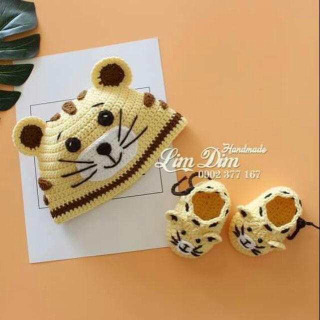 Giày nón hình hổ 🐯 cho bé trai
