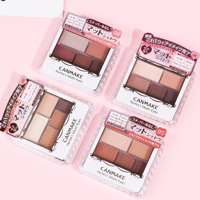 Phấn mắt Canmake Perfecf Multi Eyes