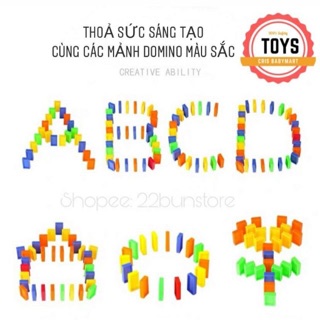 đồ chơi tàu hoả domino
