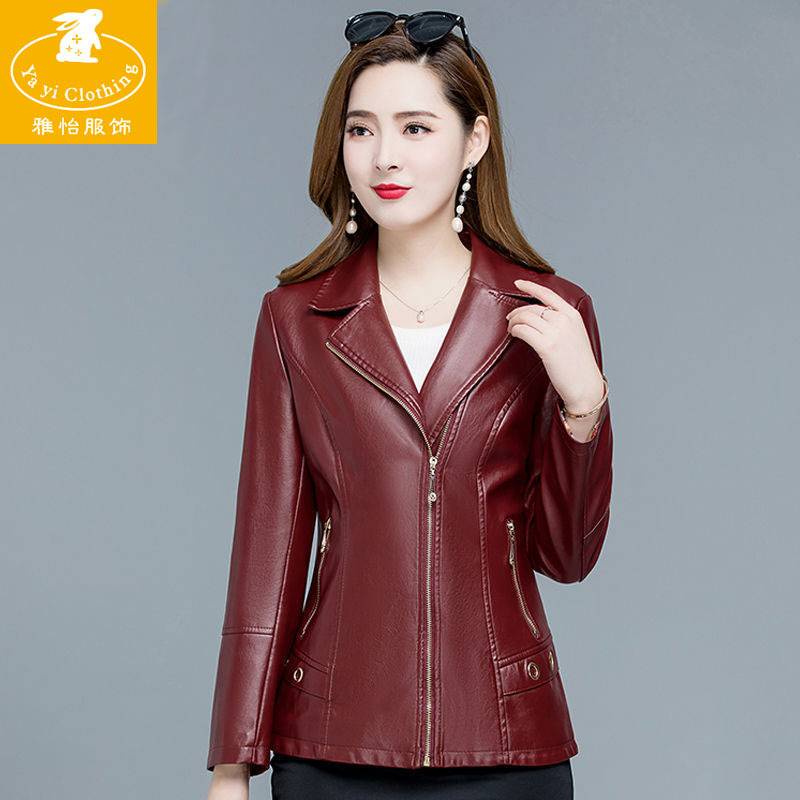 Áo Khoác Da PU Mỏng Dáng Ôm Ngắn Phong Cách Phương Tây Thời Trang Thu Đông Cá Tính Cho Nam
