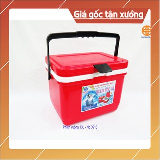 Phích đá vuông giữ nhiệt 13l Việt Nhật