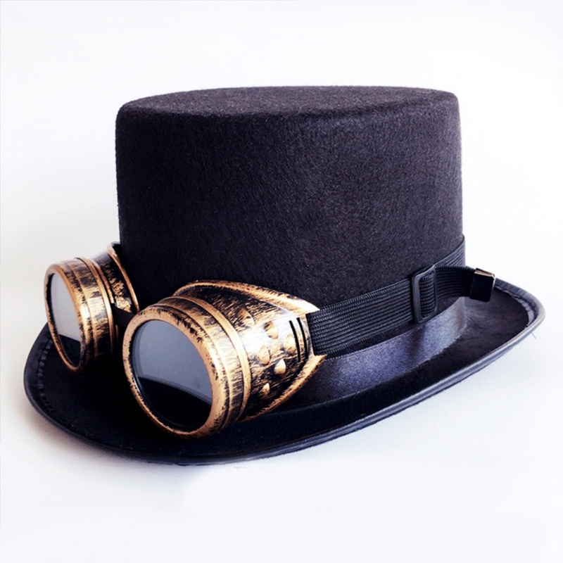 Mũ Đội Hóa Trang Halloween Phong Cách Steampunk 1980s Cho Nữ