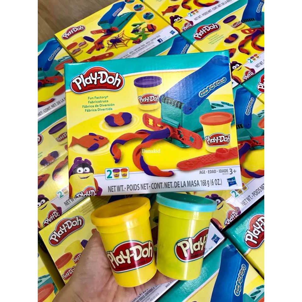 ĐẤT SÉT HŨ PLAY DOH NHIỀU MÀU AN TOÀN CHO BÉ