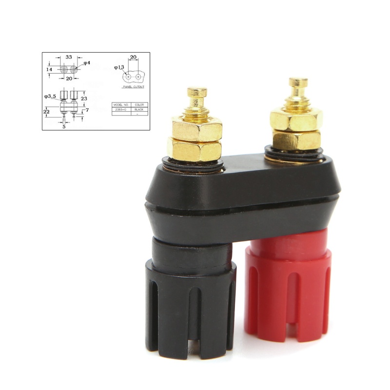 Giắc cắm bắp chuối 4mm cho loa khuếch đại âm thanh