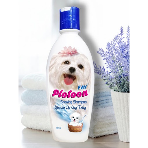 Sữa tắm Fay Pluto cho chó lông trắng - 300ml