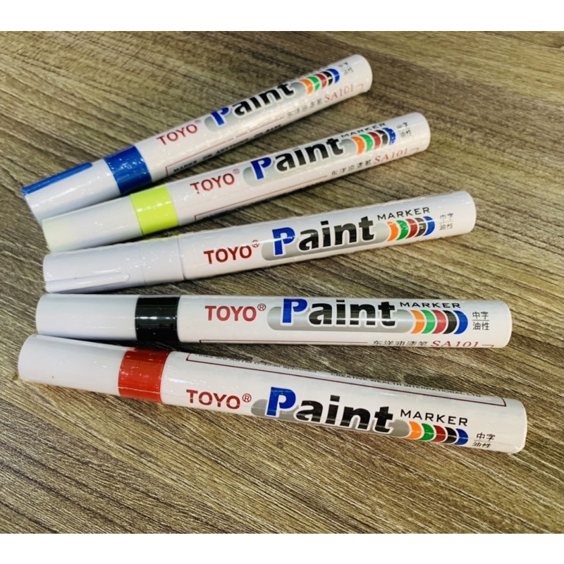 Bút sơn Toyo-Bút sơn vẽ lốp-Bút sơn vẽ giày Paint matrket SA101