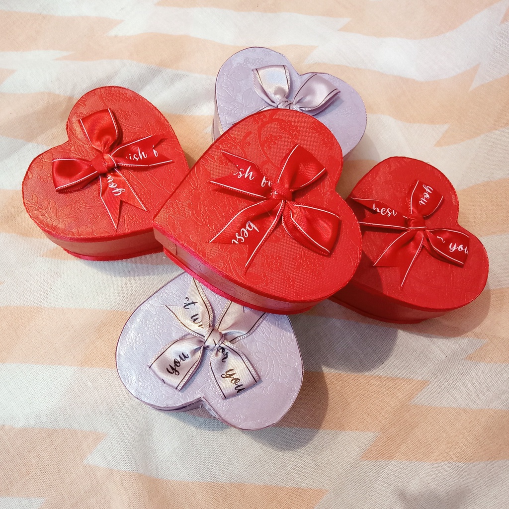 (TRÁI TIM nhỏ) Hộp quà tặng hình đựng quà tặng bạn trai, gái, quà tặng valentine, sinh nhật, đựng nhẫn