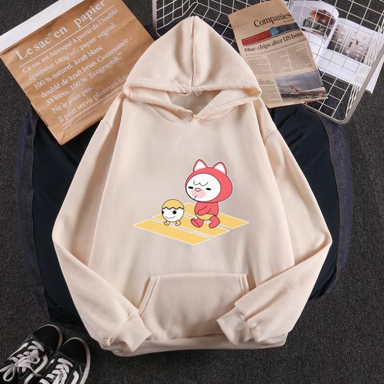 SG2-  Áo Nỉ Hoodie phom rộng con sói