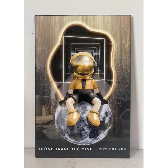 Tranh Chú Gấu Kaws Toy Treo Tường /game/ Gaming / Robot/ Bearbrick Siêu Anh Hùng Marvel T1.tranh Tráng Gương