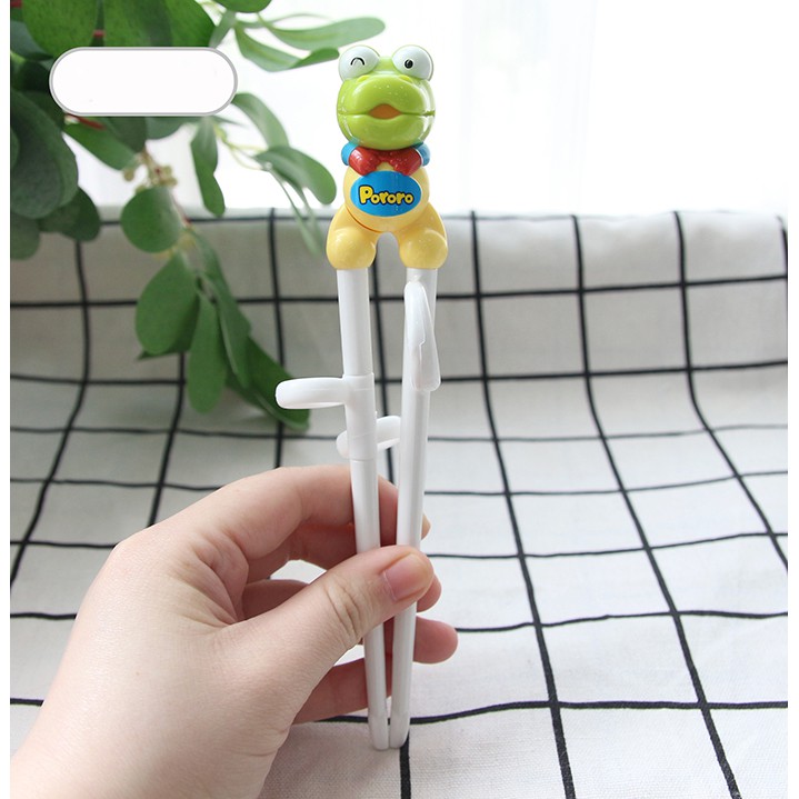 Đũa xỏ ngón tập ăn Edison cho bé từ 18+ trở lên made in Korea