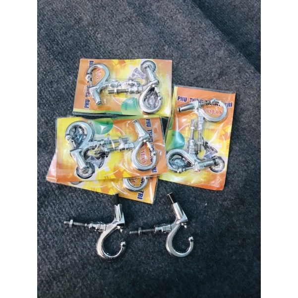 Móc Treo Xe Máy Có Chốt Bấm/ Móc Treo Đồ Xe Máy