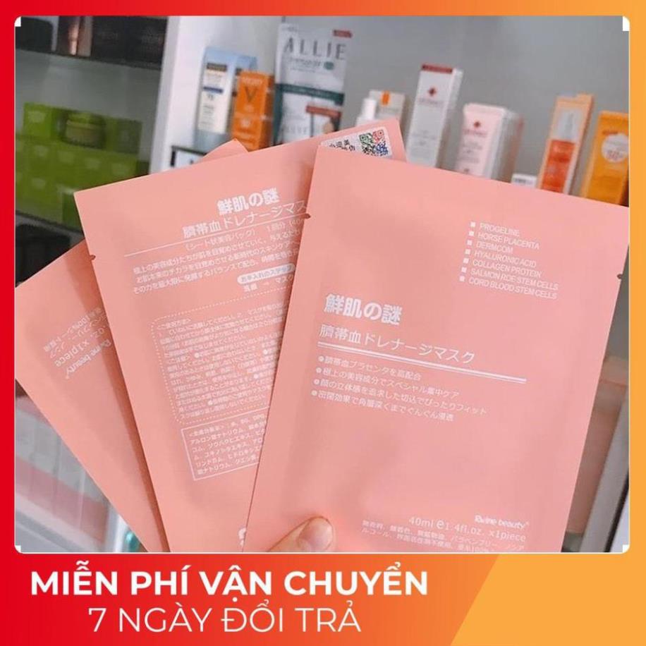 Mặt nạ nhau thai Nhật Bản Rwine Beauty Stem Cell Placenta Mask