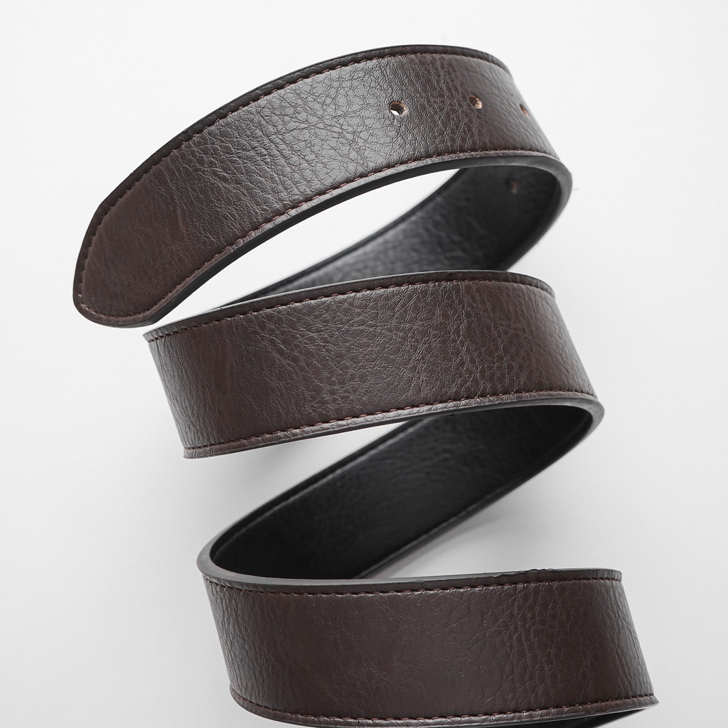 Thắt lưng nam/ Dây Nịt Nam Levis Belt Trơn 2 Mặt Đen Và Nâu - Modife Shop