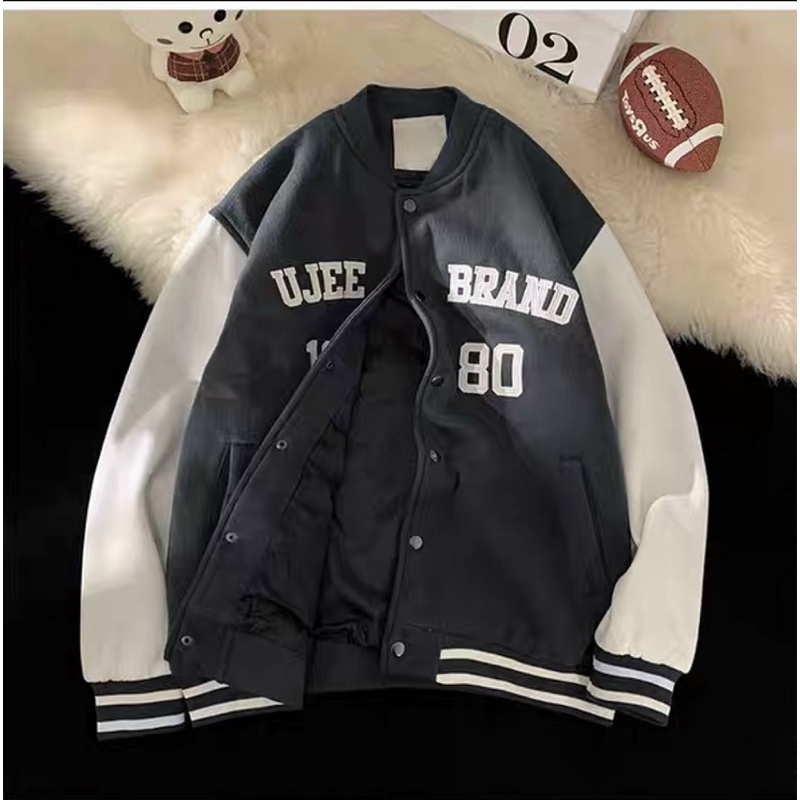 Áo Hoodie Bomber Unisex Thêu Họa Tiết Chữ UAK Siêu Đẹp  - ĐĂNG QUANG CLOTHER