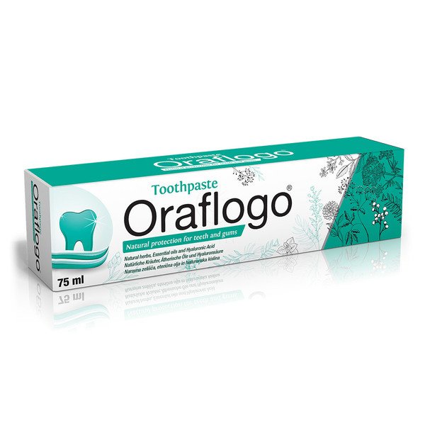Kem đánh răng tự nhiên bảo vệ răng nướu cho người bị khô miệng ORAFLOGO Toothpaste 75ml