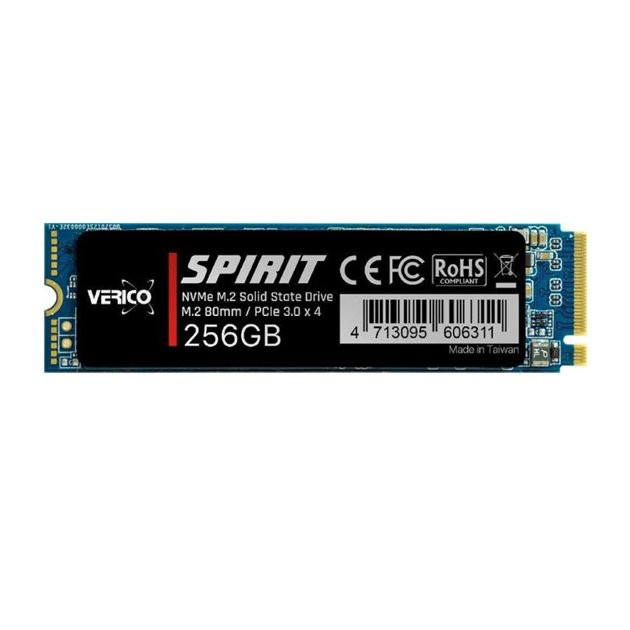 SSD Verico Spirit L 256GB NVMe M.2 PCIe new full box bảo hành 5 năm