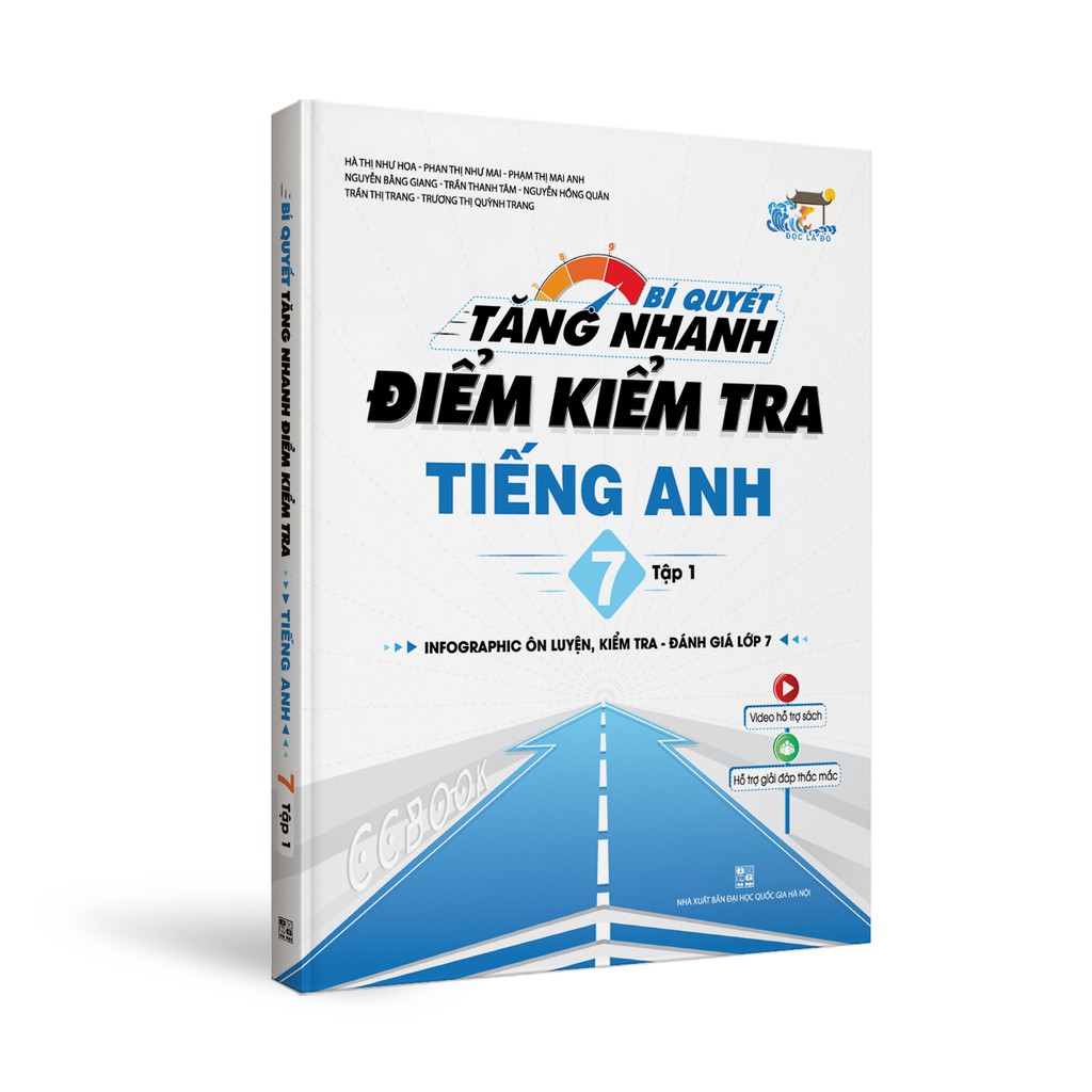 Sách - Combo Bí quyết tăng nhanh điểm kiểm tra Tiếng Anh 7 - 2 tập