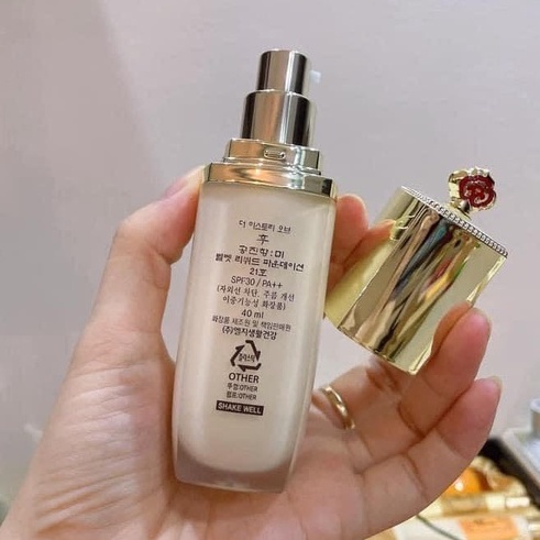 [DATE 2024]  Kem Nền Whoo Velvet Foundation Foundation 40ml - TÁCH SET K HỘP