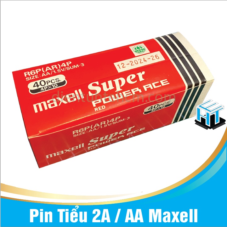 Pin Tiểu 2A / AA Maxell cho camera máy ảnh , máy chơi game , chuột không dây