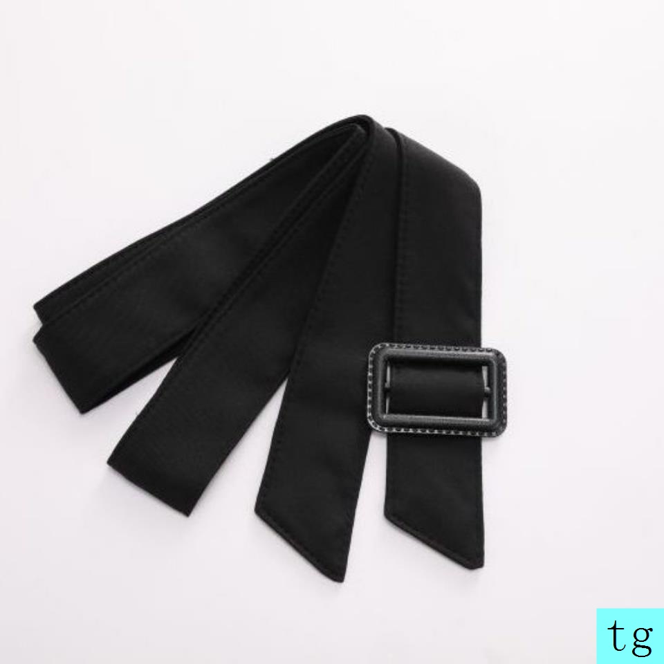 Thắt Lưng Vải Kaki Đơn Giản Dễ Phối Đồ Thời Trang Thu Đông Cho Nữ