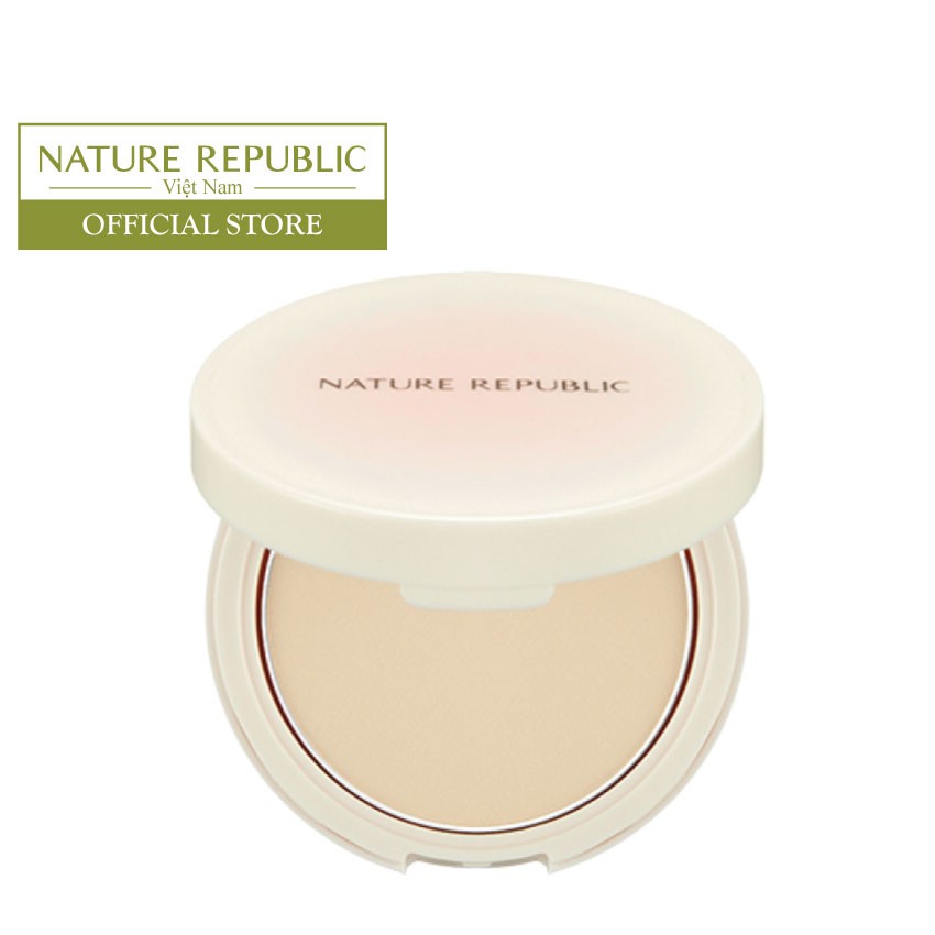 [HSD 11/2022] Phấn phủ NATURE REPUBLIC Pure Shine Powder Pact 12g