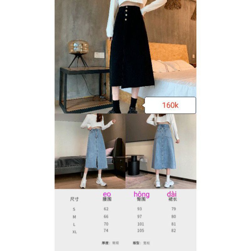 CHÂN VÁY MIDI 4 CÚC | BigBuy360 - bigbuy360.vn